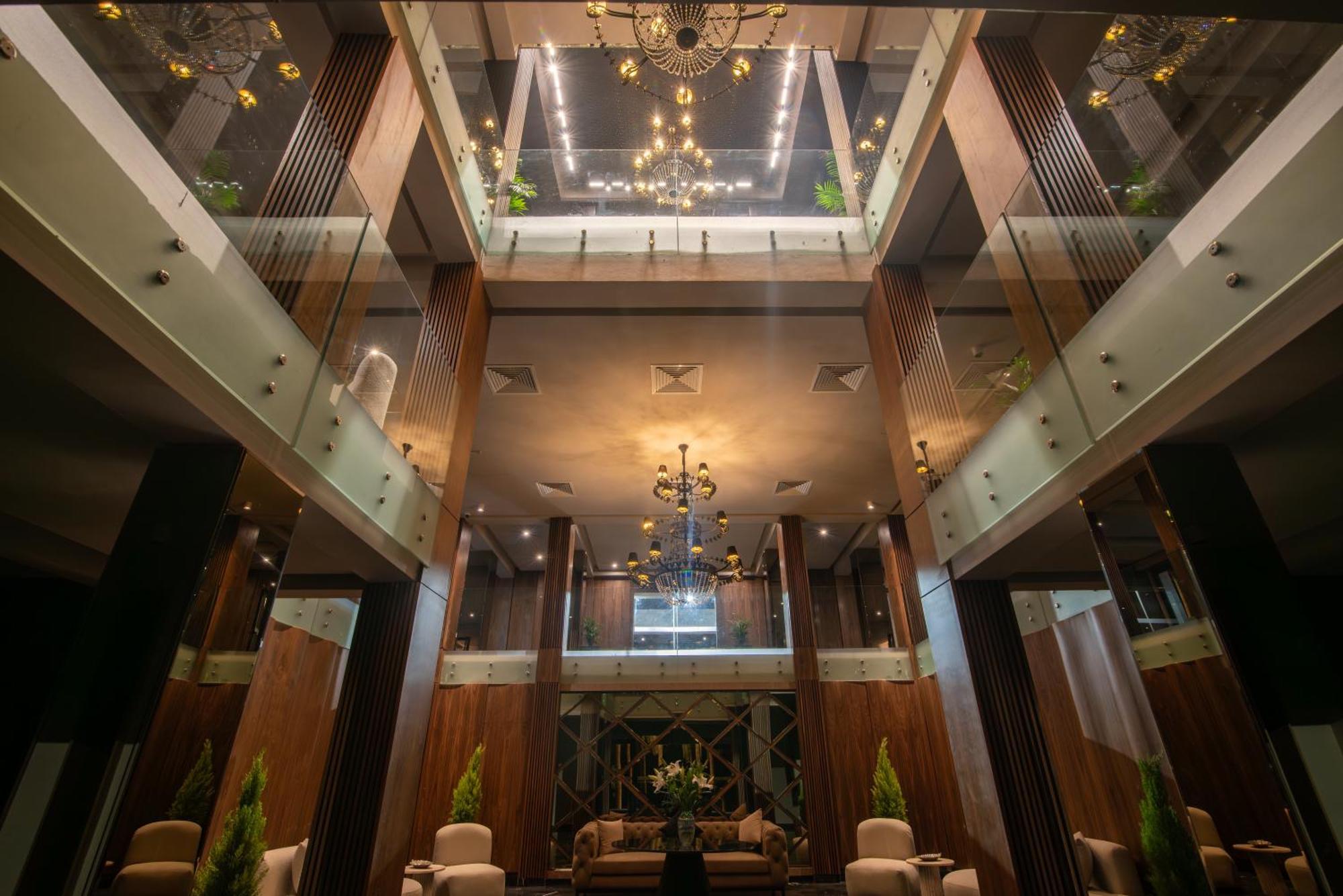 אגאדיר Dominium Palace מראה חיצוני תמונה The lobby of the hotel
